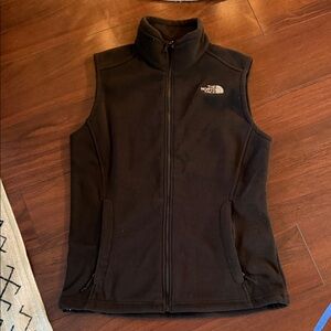 WOMENS BROWN TNF FLEECE VEST